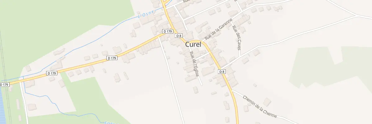 Plan du 10 Rue de l’Eglise à Curel