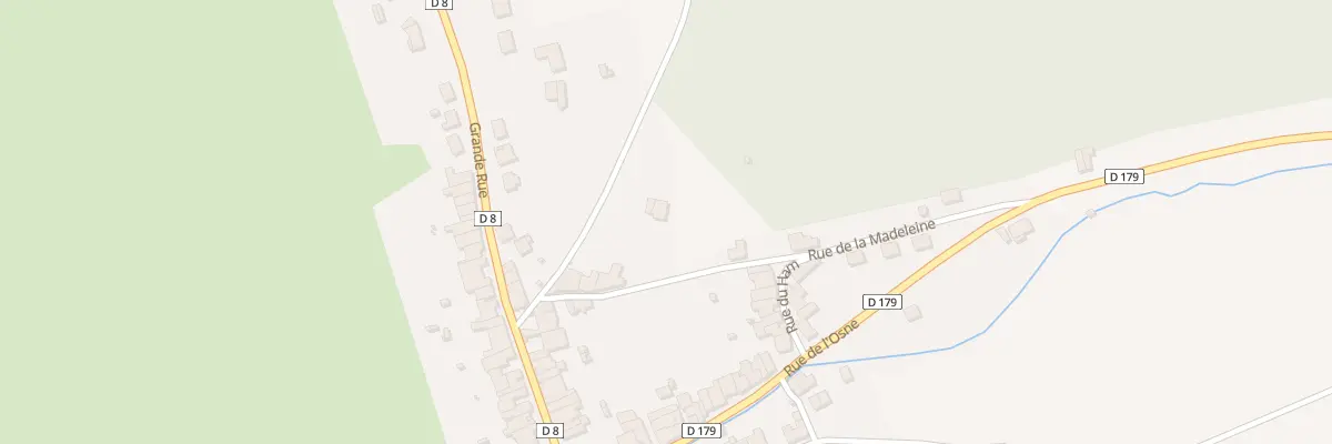 Plan du 7B Rue de la Madeleine à Curel