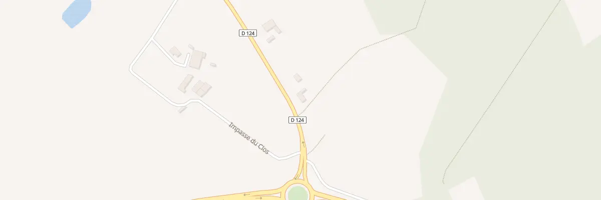 Plan du 82 Rte Departementale 124 à Saint-Quentin-Fallavier