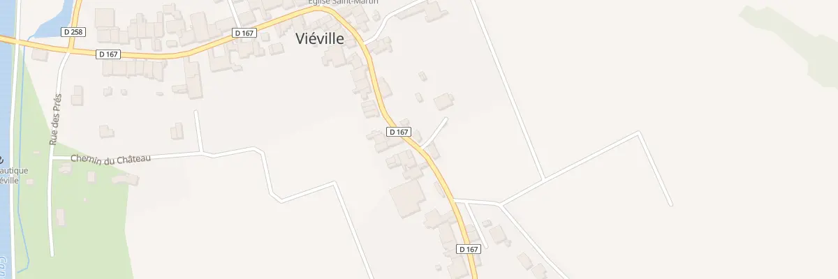 Plan du 15 Rue de la Fontaine à Viéville