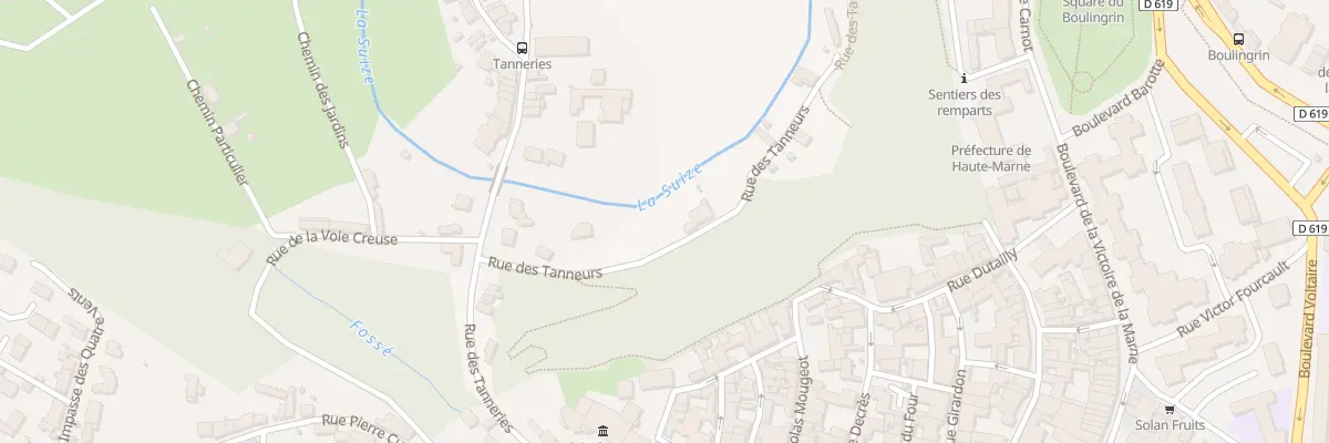 Plan du 9 Rue des Tanneurs à Chaumont
