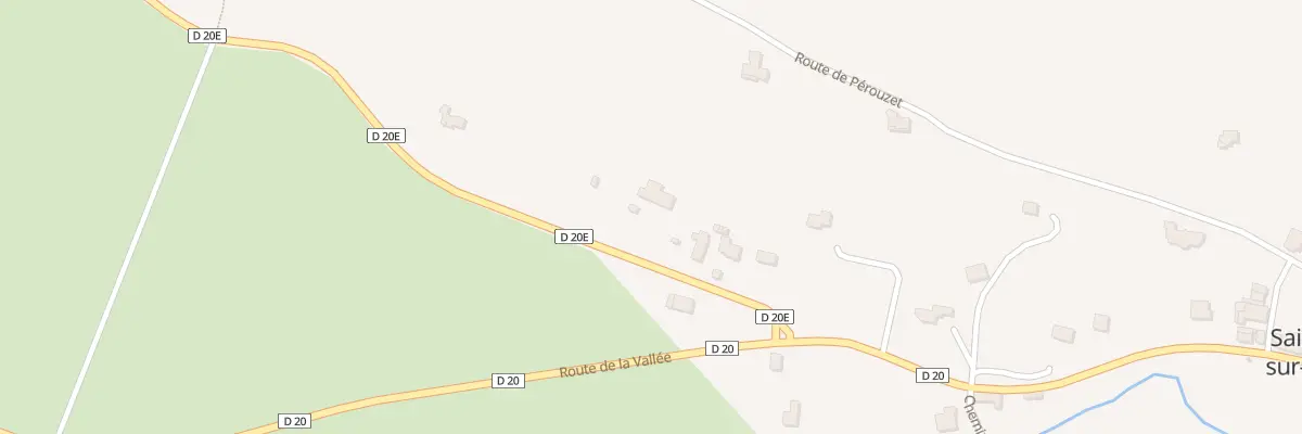 Plan du 74 Rte du Grand Serre à Saint-Clair-sur-Galaure