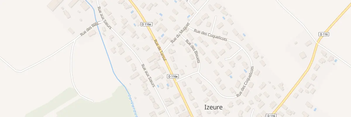 Plan du 22 Rue de Tarsul à Izeure