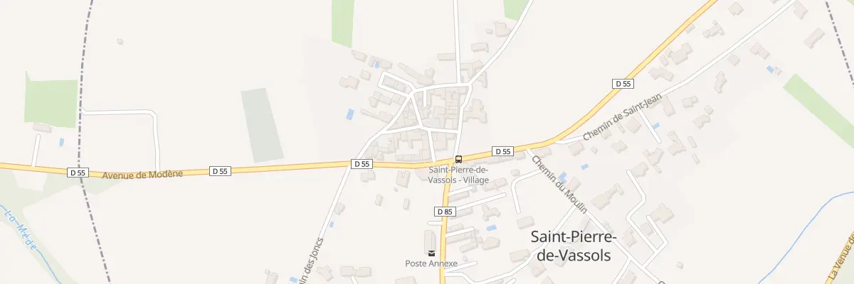 Plan du 25 Rue du Fournil à Saint-Pierre-de-Vassols