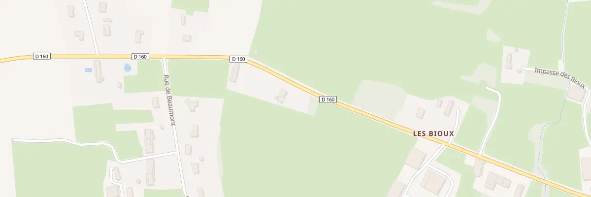 Plan du 575 Rte de Saint-Vincent à Branges