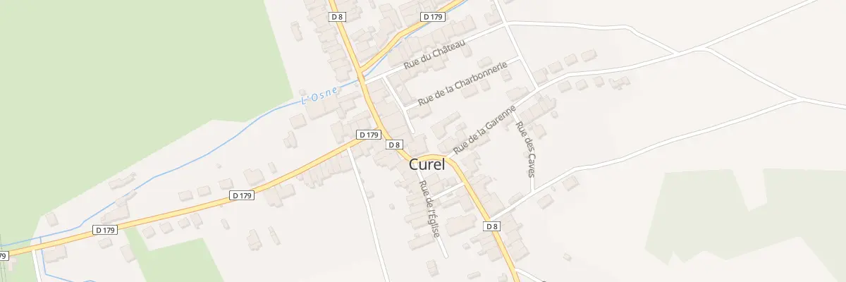Plan du 3 Rue de la Mairie à Curel