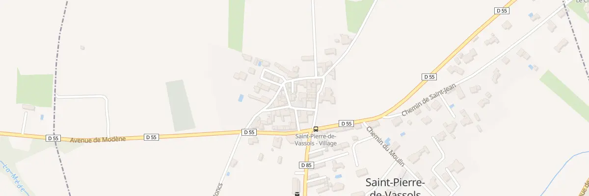 Plan du 15 Pl de la Coumuno à Saint-Pierre-de-Vassols
