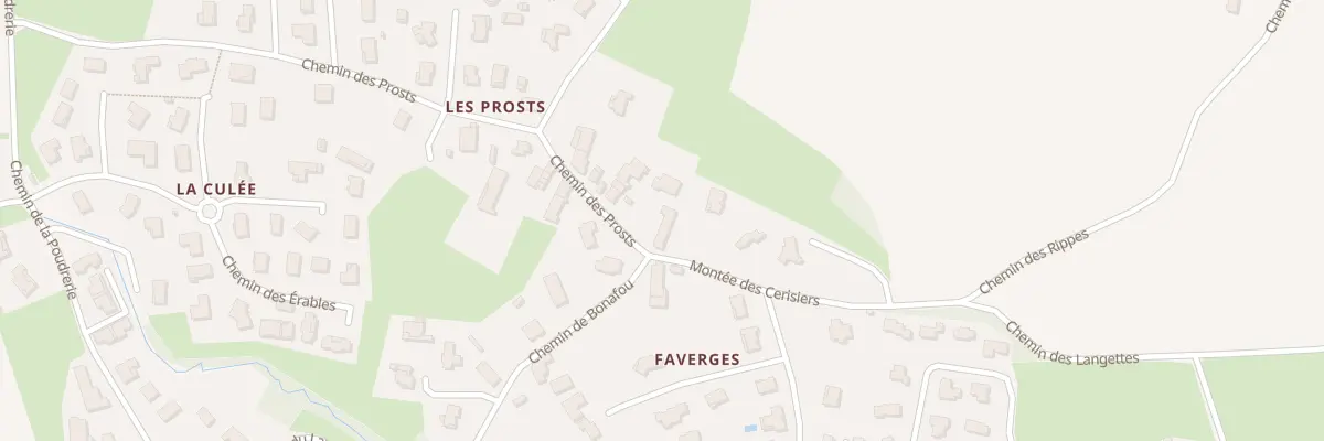 Plan du 7 Mte des Cerisiers à Buellas