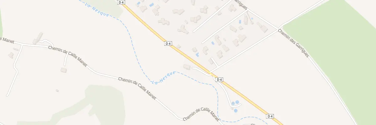 Plan du 1413 Rte de Carpentras à Venasque