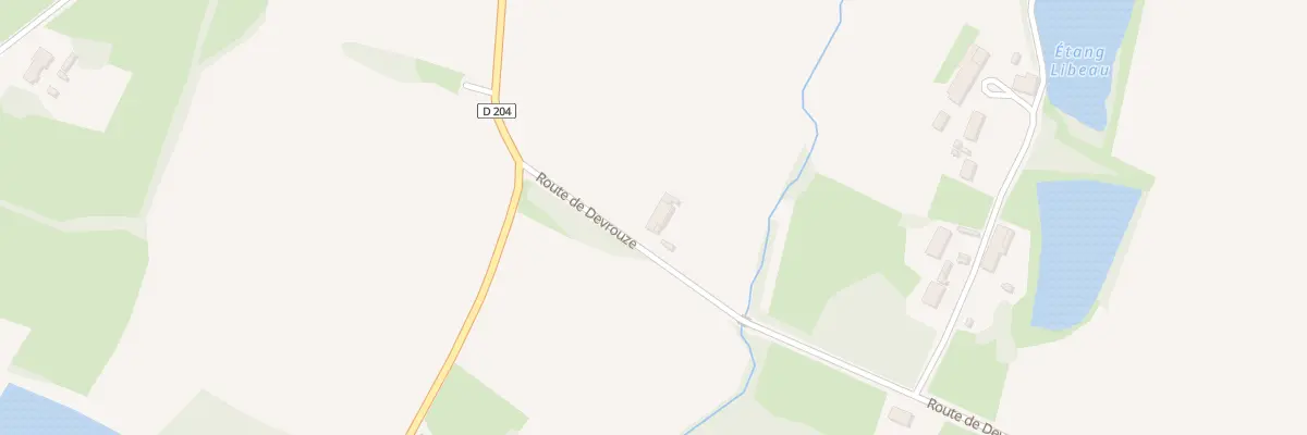 Plan du 3 Rte de Devrouze à Diconne