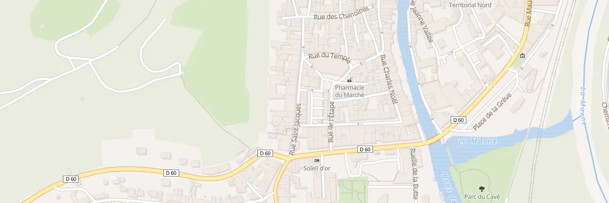 Plan du 18 Rue Saint Jacques à Joinville