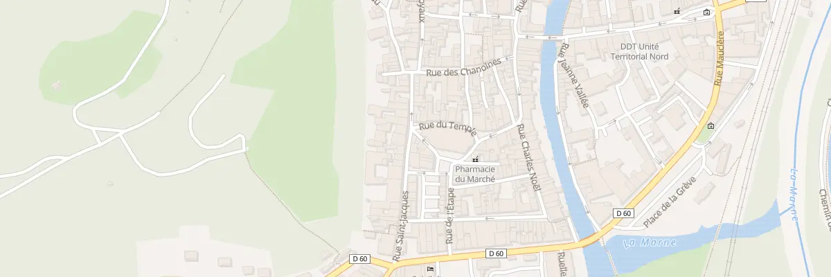 Plan du 7 Rue Notre Dame à Joinville