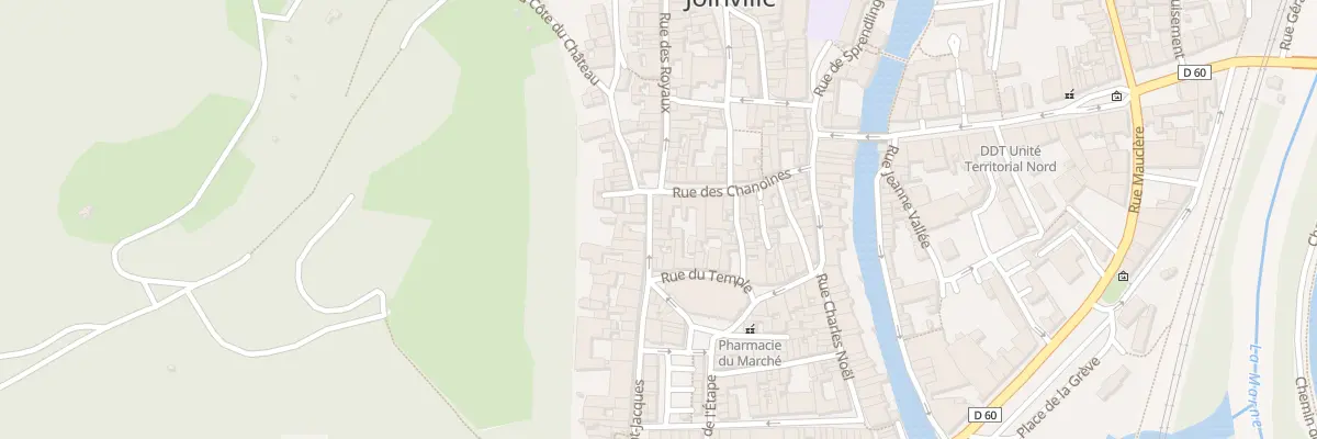 Plan du 20 Rue des Marmouzets à Joinville