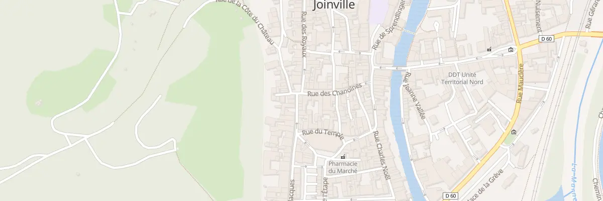 Plan du 26 Rue des Marmouzets à Joinville
