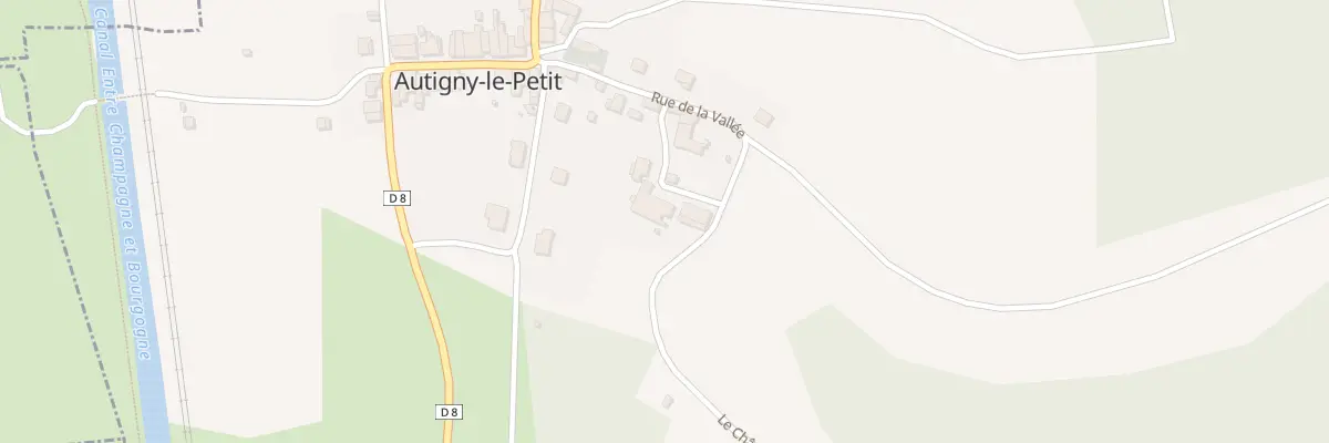 Plan du 6 Cour du Château à Autigny-le-Petit