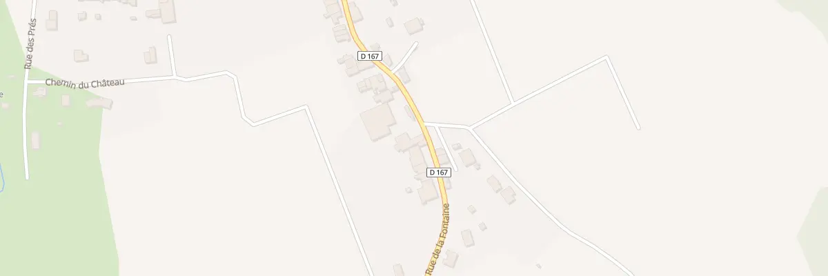 Plan du 34 Rue de la Fontaine à Viéville