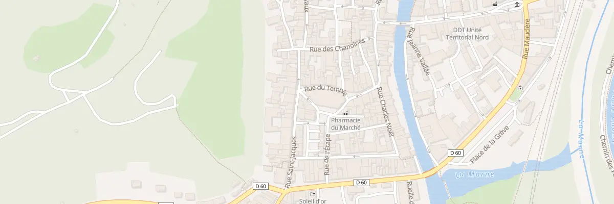 Plan du 3 Rue Notre Dame à Joinville