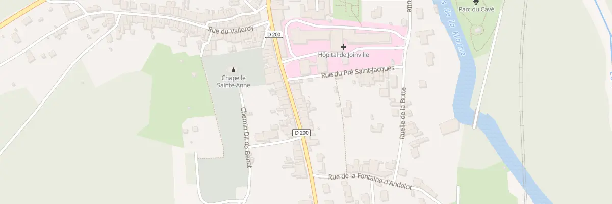 Plan du 28 Rue de la Pitié à Joinville