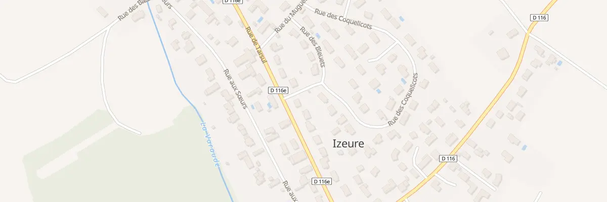 Plan du 16 Rue de Tarsul à Izeure