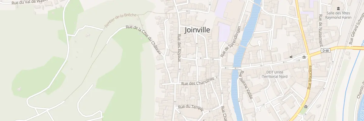 Plan du 16 Rue des Royaux à Joinville