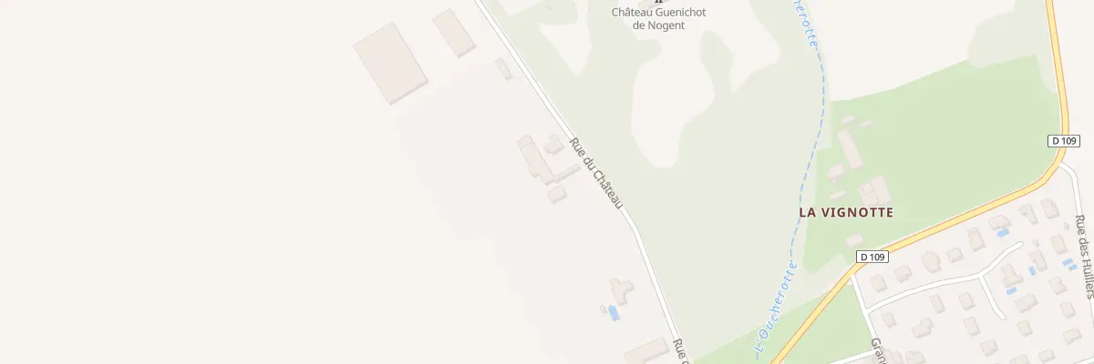 Plan du 5B Rue du Château à Rouvres-en-Plaine