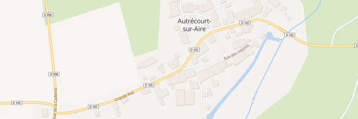 Plan du 7 Gr Grand Rue à Autrécourt-sur-Aire
