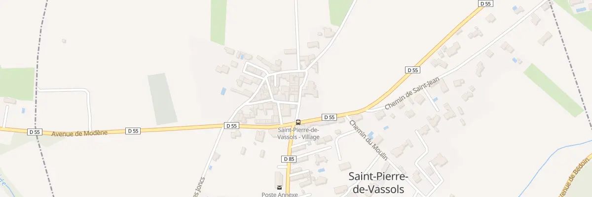 Plan du 45 Ancien chemin de Ronde à Saint-Pierre-de-Vassols