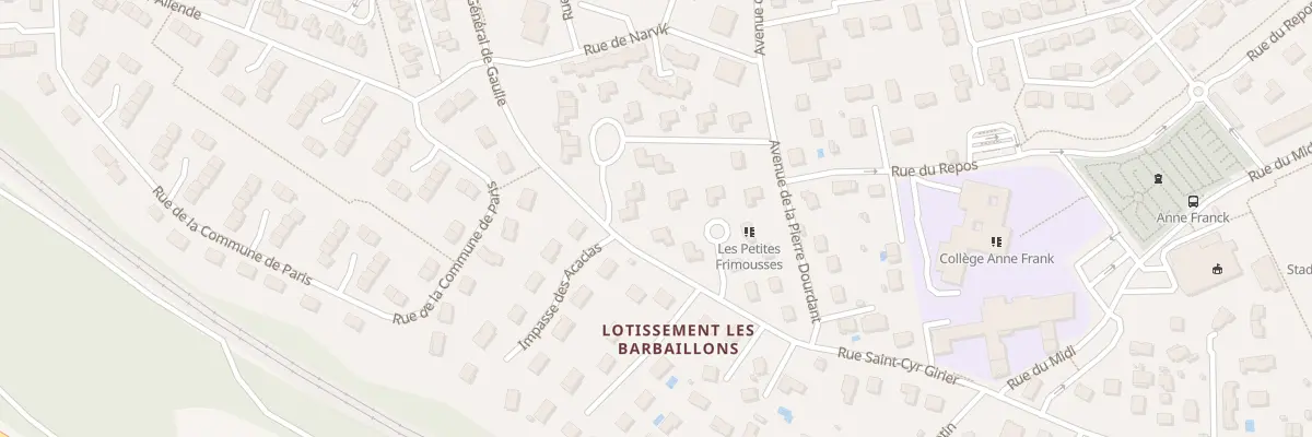 Plan du 122 Rue des Chartreuses à La Verpillière