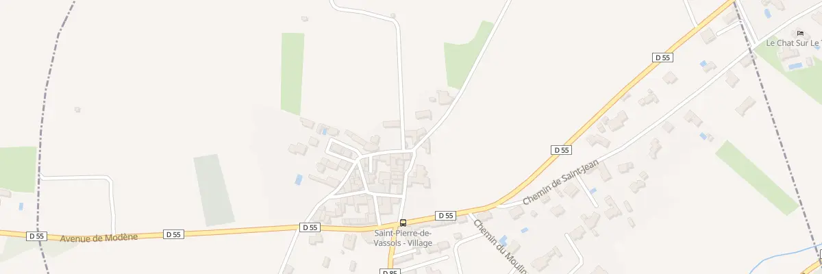 Plan du 108 Ancien chemin de Ronde à Saint-Pierre-de-Vassols