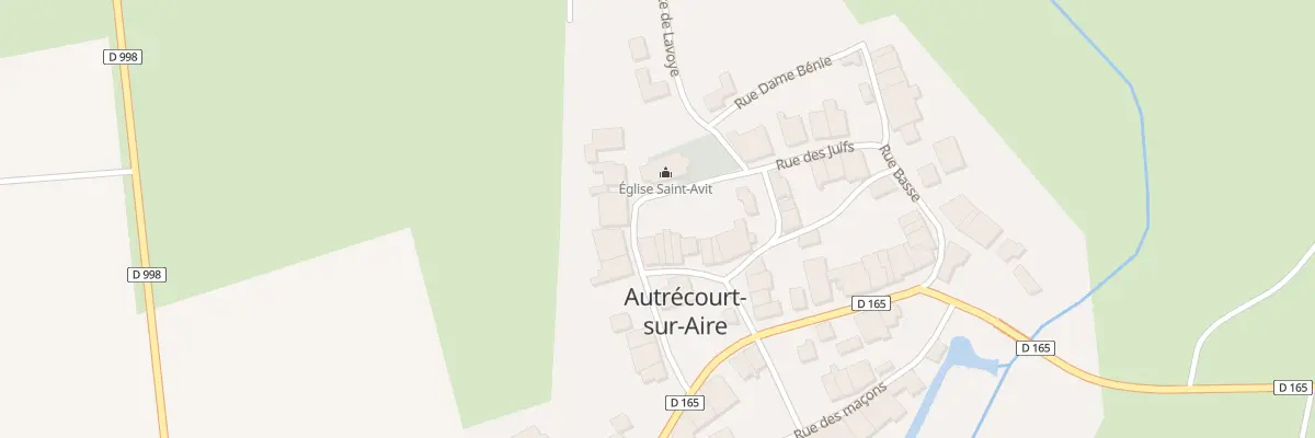 Plan du 3 Rue de la Jacquette à Autrécourt-sur-Aire