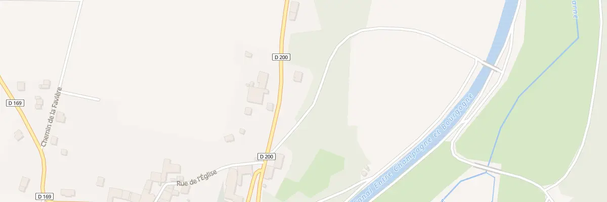 Plan du 6 Route Nationale 67 à Brethenay