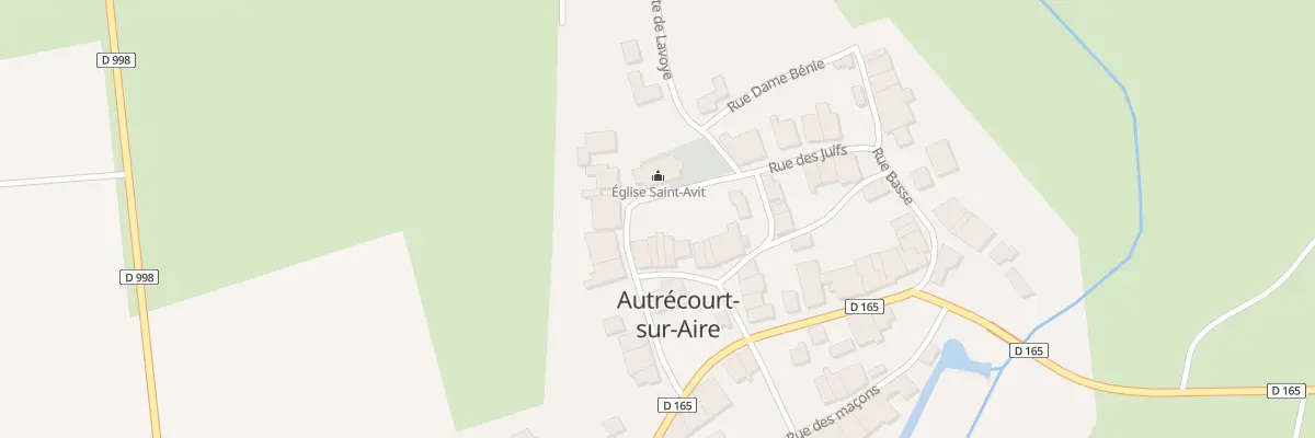 Plan du 5 Rue de la Jacquette à Autrécourt-sur-Aire