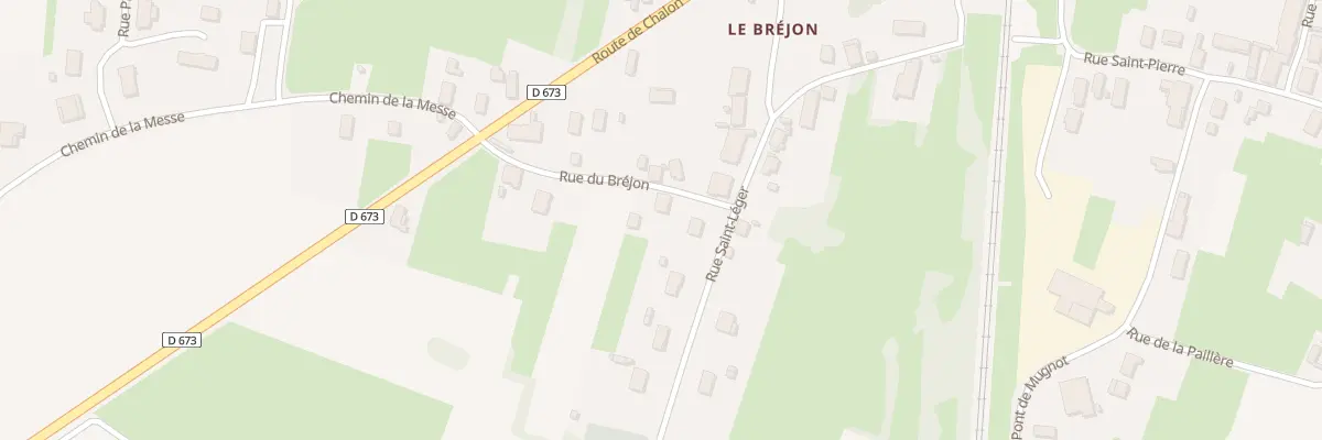 Plan du 8 Rue du Bréjon à Navilly