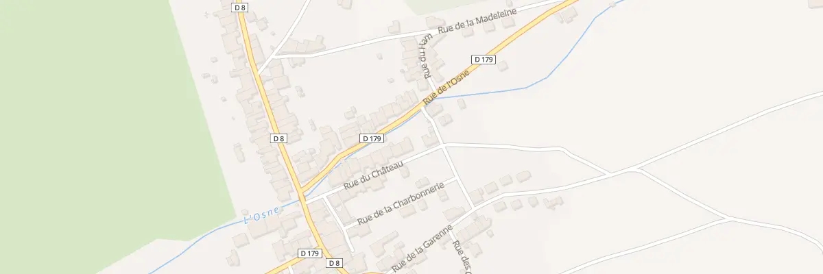 Plan du 15 Rue du Chateau à Curel