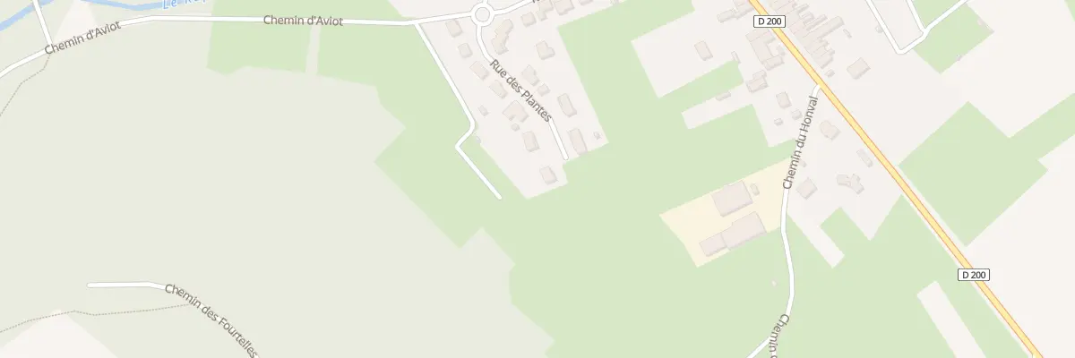 Plan du 14 Rue des Plantes à Rupt