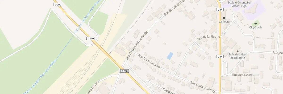 Plan du 11 Rue du Général de Gaulle à Bologne