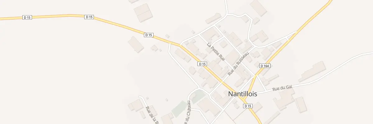Plan du 11 Gr La Grande Rue à Nantillois