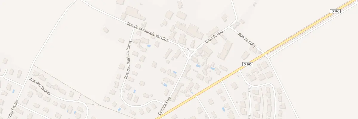 Plan du 1 Rue de la Montée du Clos à Varois-et-Chaignot