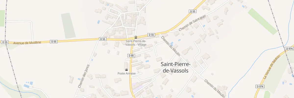 Plan du 5023 Village à Saint-Pierre-de-Vassols