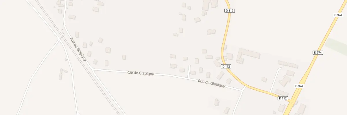 Plan du 49 Rue de Glapigny à Gemeaux