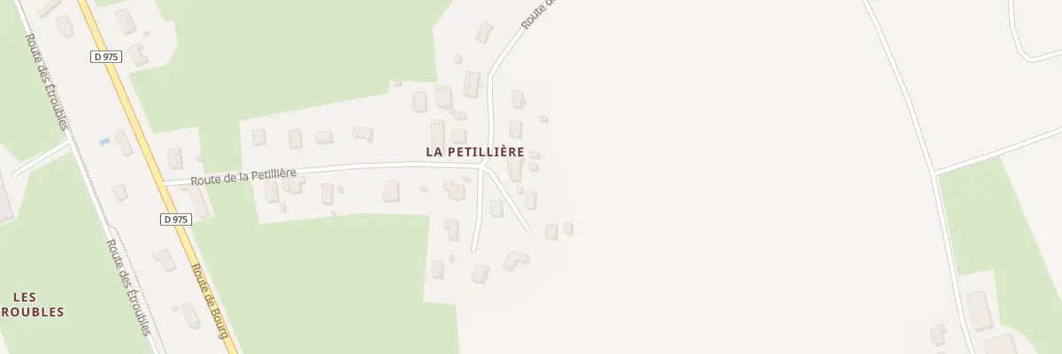 Plan du 300 Rte de la Pétillière à Malafretaz