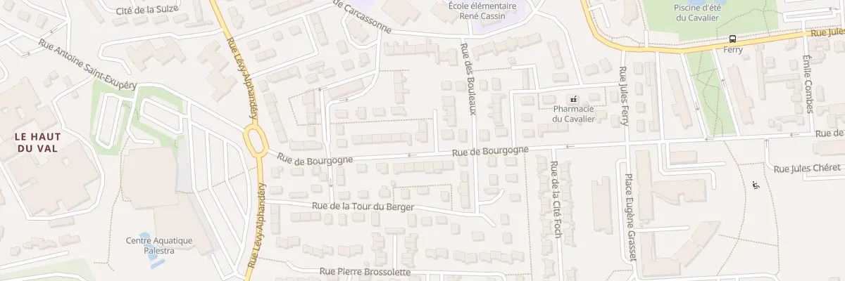 Plan du 51 Rue de Bourgogne à Chaumont