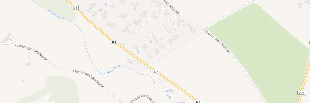Plan du 1416 Rte de Carpentras à Venasque