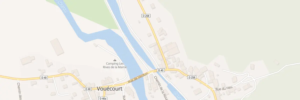 Plan du 7 Rue des Roussottes à Vouécourt