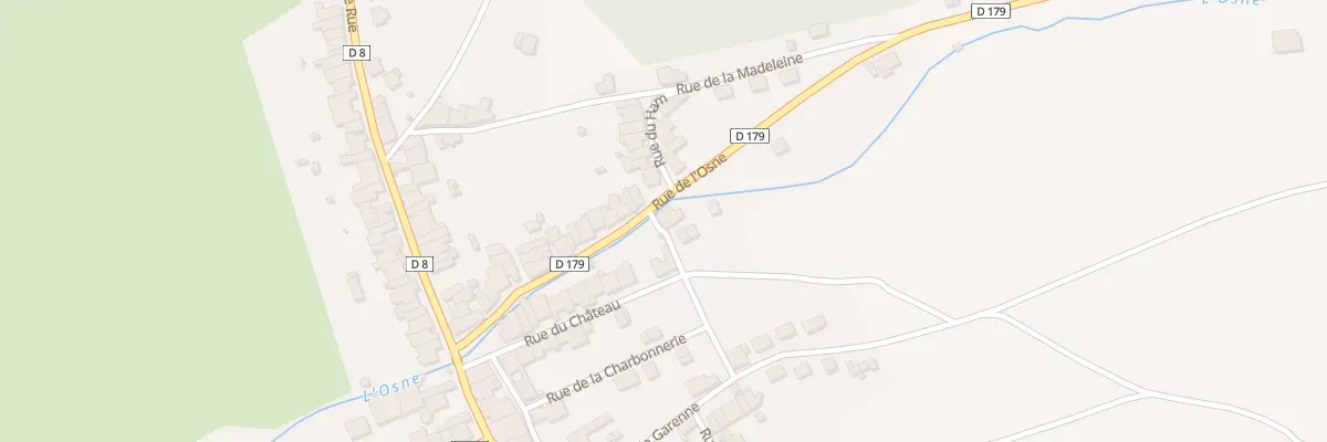 Plan du 6 Rue de la Republique à Curel