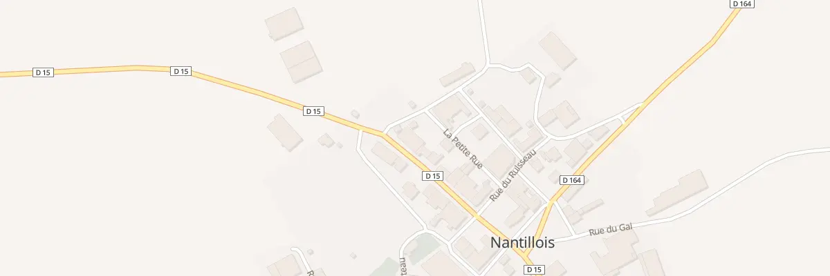 Plan du 10 Gr La Grande Rue à Nantillois