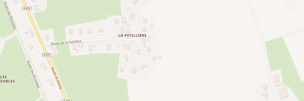 Plan du 5172 La Petilliere à Malafretaz