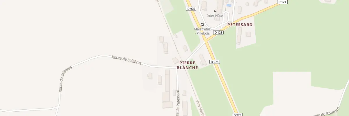 Plan du 5158 Pierre Blanche à Malafretaz