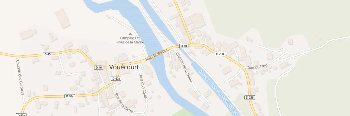 Plan du 3 Che de la Fontaine à Vouécourt