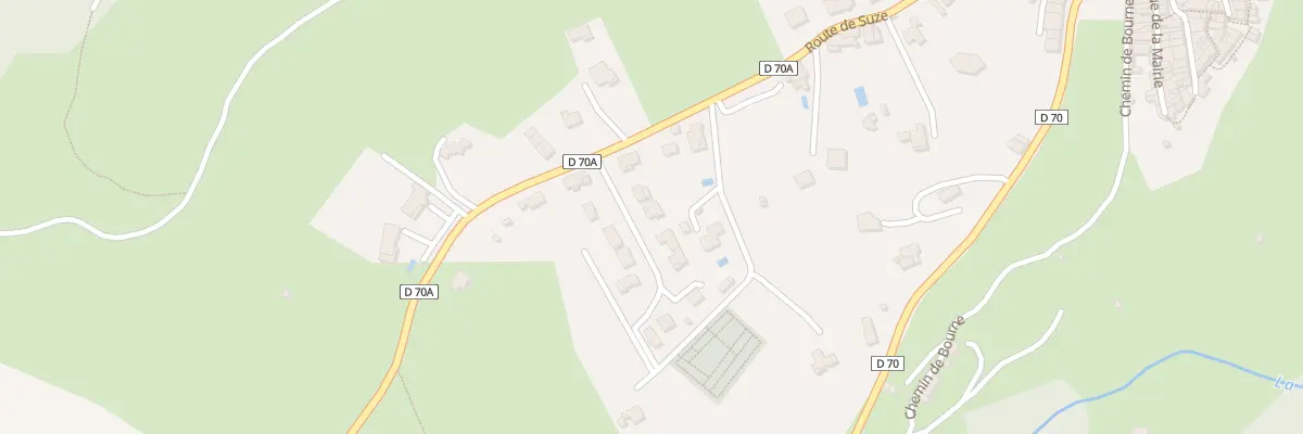 Plan du 3 Les Chirouzes à Beaufort-sur-Gervanne